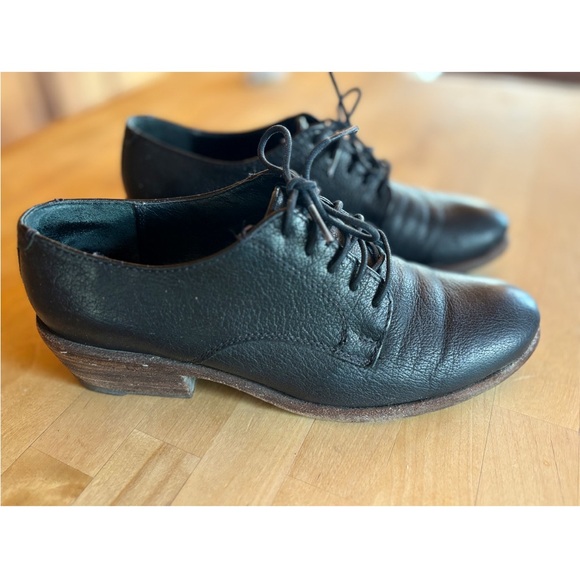 Frye Oxford Leather Loafers-Black - Picture 6 of 6